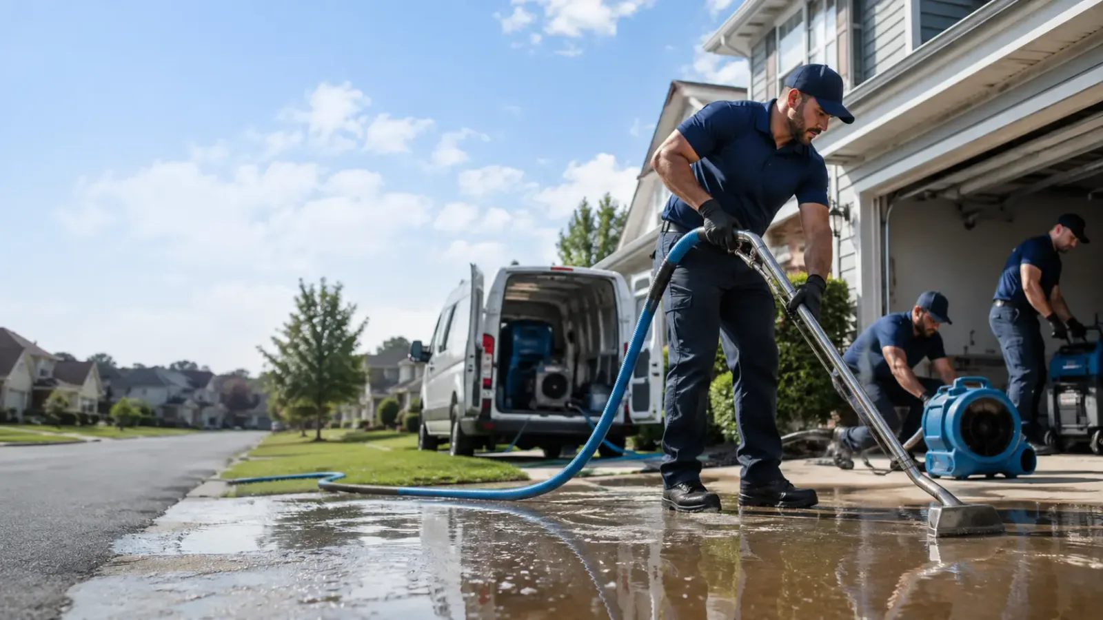Flood Damage Restoration in Otter Lake, MI